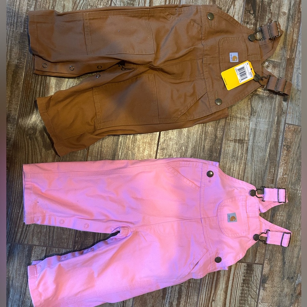 Baby carharttt overalls